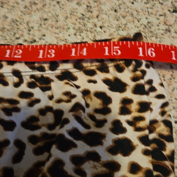 "Absolutely Love It" brand Bandeau Maxi Dress Animal Print Women size 1X - Picture 5 of 7